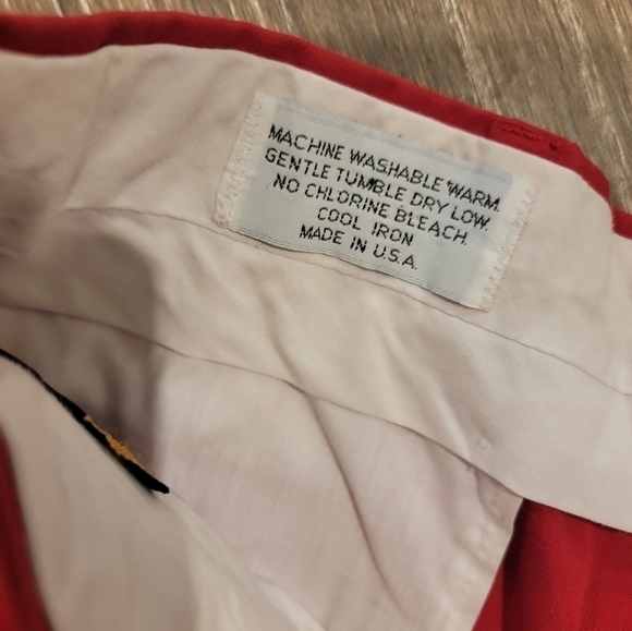 University of Alabama Roll Tide Red Men's Slacks by The Locker Room size 35 - Picture 5 of 6